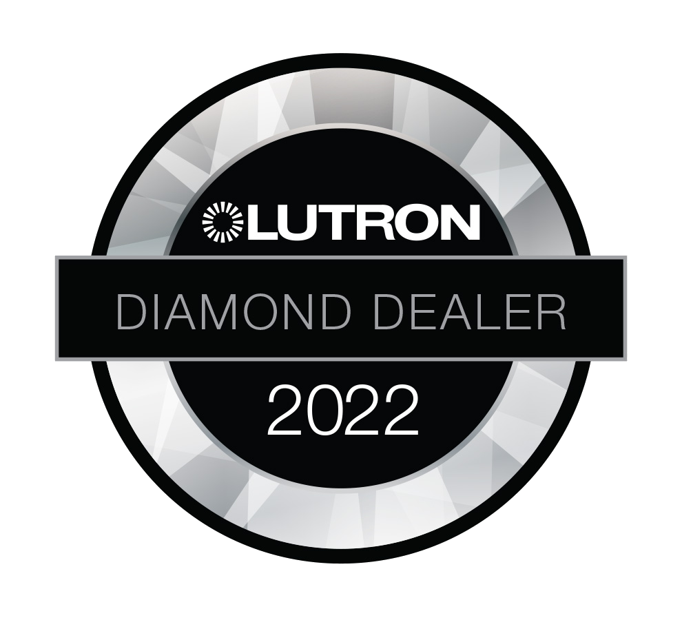 Lutron Diamon dealer logo